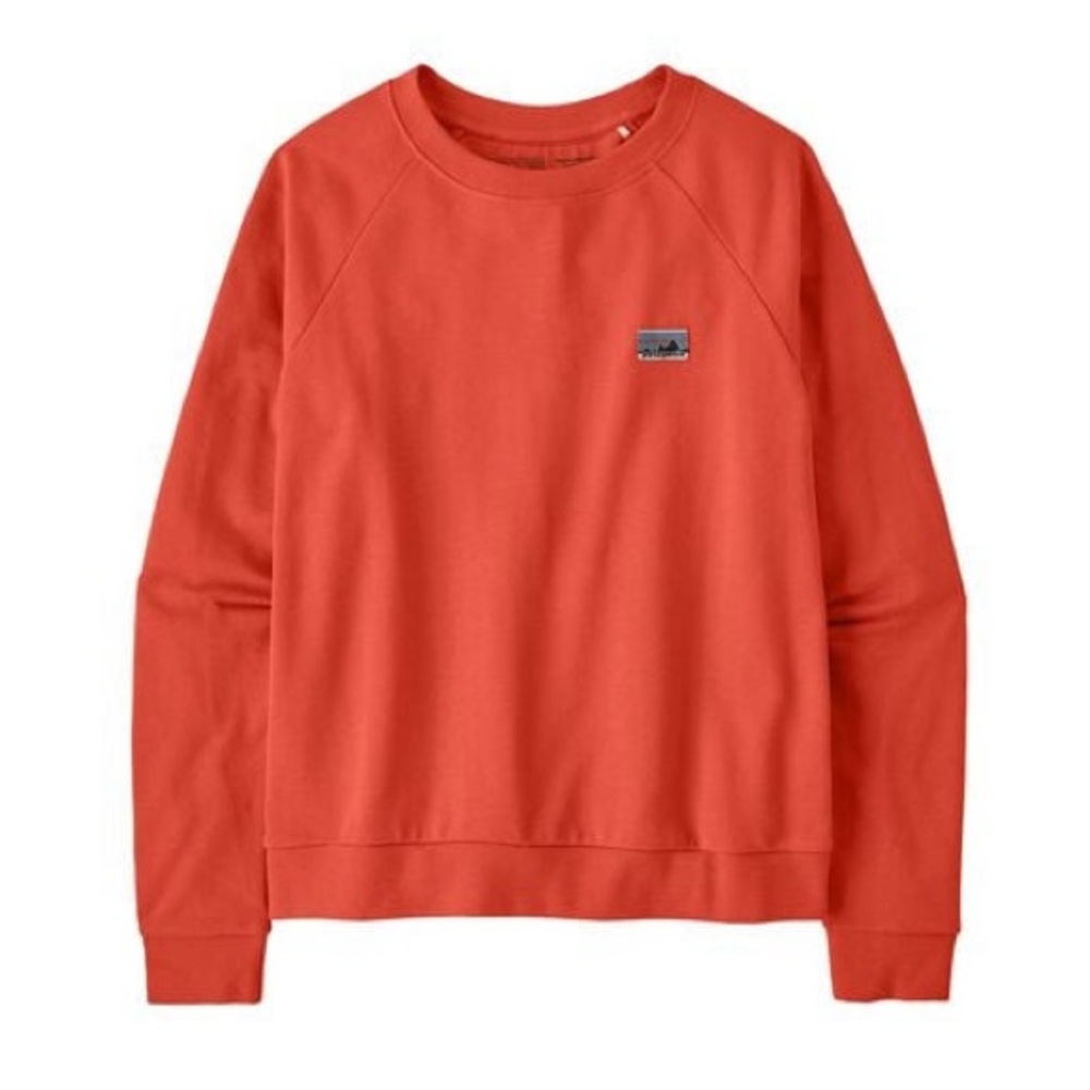 Patagonia Women’s XS Regenerative Organic Cotton Essential Red Crewneck Sweater